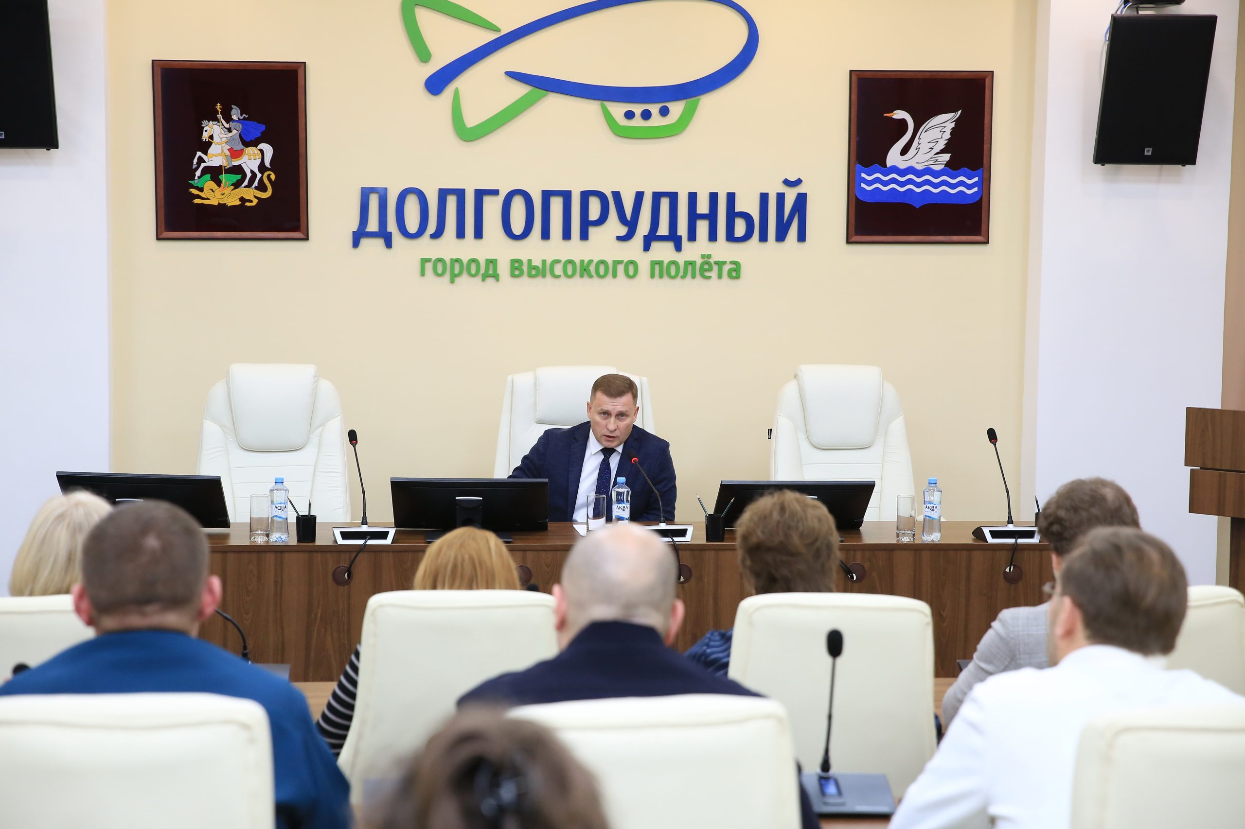 В Долгопрудном прошло очередное оперативное совещание - Официальный сайт администрации города Долгопрудный